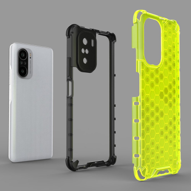 Dėklas Honeycomb Xiaomi Redmi K40 Pro+ / K40 Pro / K40 / Poco F3 Juodas 12