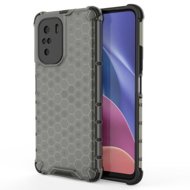 Dėklas Honeycomb Xiaomi Redmi K40 Pro+ / K40 Pro / K40 / Poco F3 Juodas