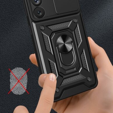 Samsung Galaxy A14 Dėklas Hybrid Armor Camshield Rožinis 4