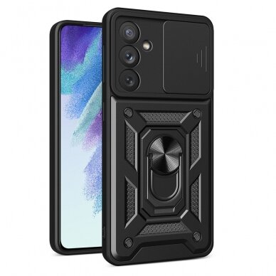 Samsung Galaxy A54 5G Dėklas Hybrid Armor Camshield Juodas