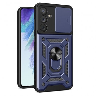 Samsung Galaxy A54 5G Dėklas Hybrid Armor Camshield Mėlynas