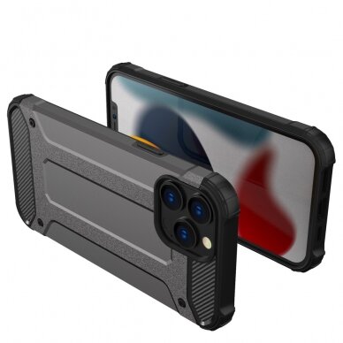 Dėklas Hybrid Armor iPhone 13 Pro Mėlynas 1