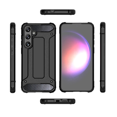 Dėklas Hybrid Armor Samsung Galaxy A16 / A16 5G Armored Hybrid Case - Juodas 3