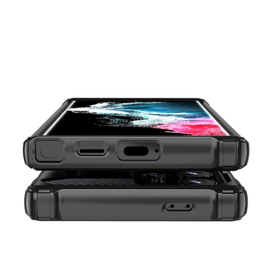 Dėklas Hybrid Armor Samsung Galaxy S25 Ultra Armored Hybrid Case - Juodas 7