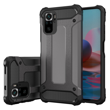 Dėklas Hybrid Armor Xiaomi Poco M4 Pro 5G juodas