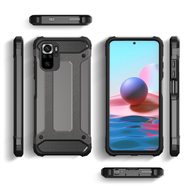 Dėklas Hybrid Armor Xiaomi Redmi Note 11 Pro+ 5G (China) / 11 Pro 5G (China) / Mi11i HyperCharge / Poco X4 NFC 5G Juodas 3