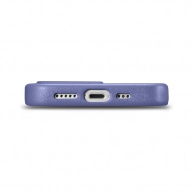 Dėklas iCarer Leather Case for iPhone 14 Pro Max Šviesiai violetinis (WMI14220708-LP) (MagSafe Compatible) 2