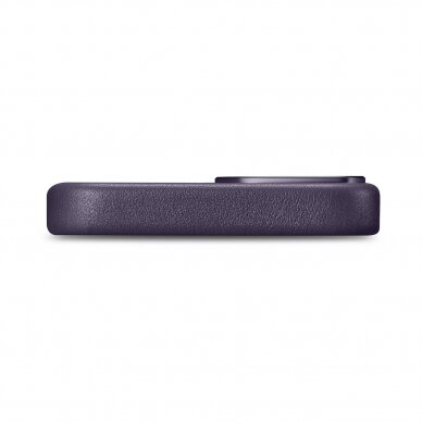 Dėklas iCarer Leather Case for iPhone 14 Tamsiai violetinis (WMI14220705-DP) (MagSafe Compatible) 4