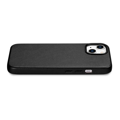 Dėklas iCarer Leather cover for iPhone 14 Juodas (WMI14220705-BK) (MagSafe compatible) 9