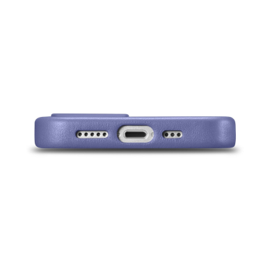 Dėklas iCarer Leather Cover for iPhone 14 Plus Šviesiai violetinis (MagSafe Compatible) 3