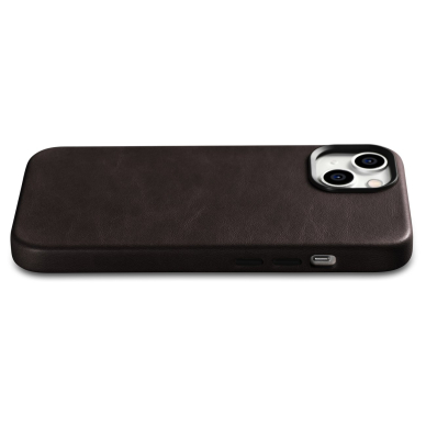 Dėklas iCarer Oil Wax Premium Leather Case iPhone 14 Plus (MagSafe) Rudas (WMI14220703-BN) 10