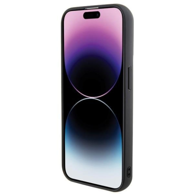 Dėklas Karl Lagerfeld 3D Rubber Multi Logo iPhone 15 Pro - Juodas 4