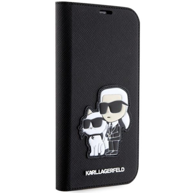 Dėklas Karl Lagerfeld Choupette KLBKP14XSANKCPK iPhone 14 Pro Max Juodas 4