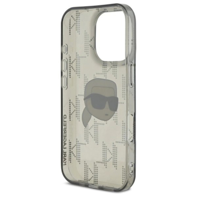 Dėklas Karl Lagerfeld IML Karl Head Electroplated iPhone 16 Pro  - Juodas 6