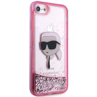 Dėklas Karl Lagerfeld Karl Head KLHCI8LNKHCP iPhone 7/8/ SE 2020/2022 Rožinis 3