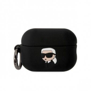 Dėklas Karl Lagerfeld KLAP2RUNIKK AirPods Pro 2 Juodas