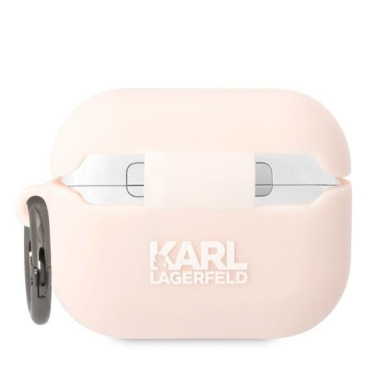 Dėklas Karl Lagerfeld KLAPRUNCHP AirPods Pro Rožinis 1