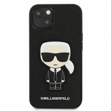 Dėklas Karl Lagerfeld KLHCP13SOKPK iPhone 13 mini Juodas 2