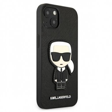 Dėklas Karl Lagerfeld KLHCP13SOKPK iPhone 13 mini Juodas 3