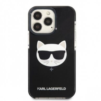 Dėklas Karl Lagerfeld KLHCP13XTPECK iPhone 13 Juodas 2