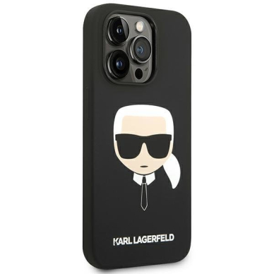 Dėklas Karl Lagerfeld KLHCP14XSLKHBK iPhone 14 Pro Max Juodas 3