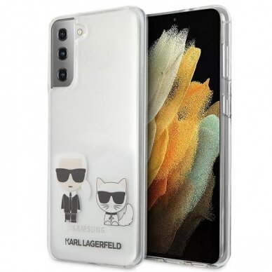 Dėklas Karl Lagerfeld KLHCS21MCKTR S21+ G996 permatomas