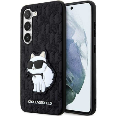 Dėklas Karl Lagerfeld KLHCS23MSAKLHCPK Samsung Galaxy S23 Plus Juodas