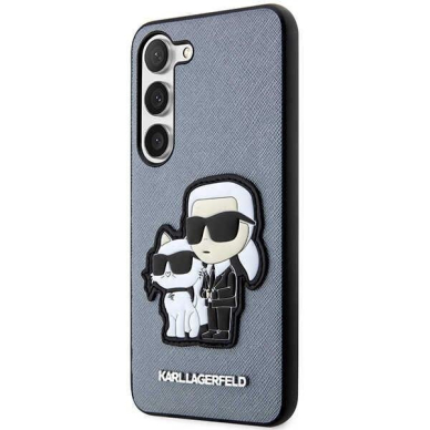 Dėklas Karl Lagerfeld KLHCS23MSANKCPG Samsung Galaxy S23 Plus Pilkas 1