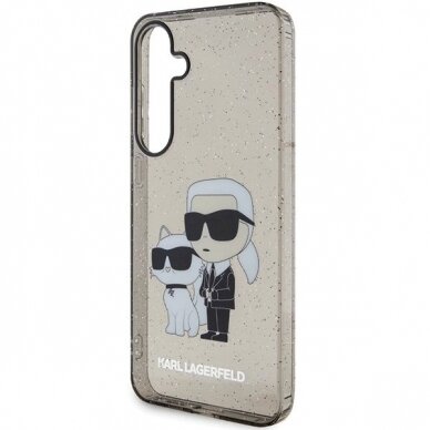 Dėklas Karl Lagerfeld KLHCS24MHNKCTGK S24+ S926 Juodas Blizgus 5