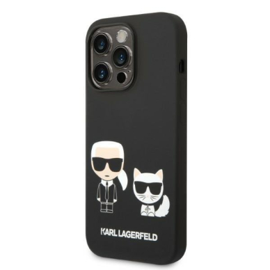 Dėklas Karl Lagerfeld KLHMP14LSSKCK iPhone 14 Pro Juodas 1