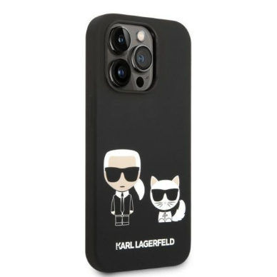 Dėklas Karl Lagerfeld KLHMP14LSSKCK iPhone 14 Pro Juodas 3