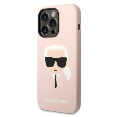 Dėklas Karl Lagerfeld KLHMP14XSLKHLP iPhone 14 Pro Max Rožinis 1