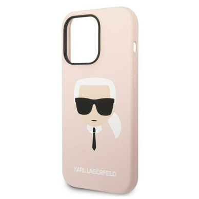 Dėklas Karl Lagerfeld KLHMP14XSLKHLP iPhone 14 Pro Max Rožinis 5