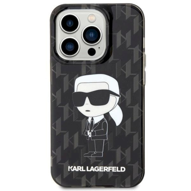 Dėklas Karl Lagerfeld Monogram Ikonik dėklas skirtas iPhone 15 Pro Max - Permatomas 2