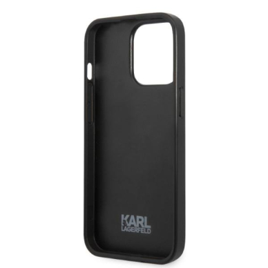 Dėklas Karl Lagerfeld Monogram Ikonik Patch KLHCP13LPMNIKBL iPhone 13 Pro / 13 Mėlynas 6