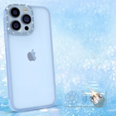 Dėklas Kingxbar Sparkle Series case iPhone 13 Pro Mėlynas 1