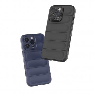 Dėklas Magic Shield Case iPhone 13 Pro Max Tamsiai Mėlynas 23