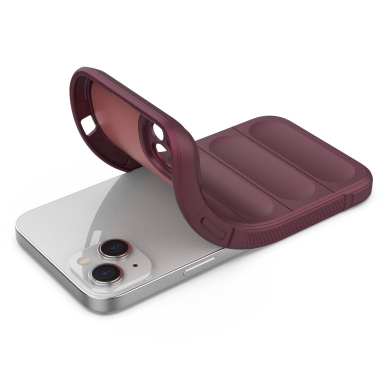 Dėklas Magic Shield iPhone 14 Plus Bordo 3