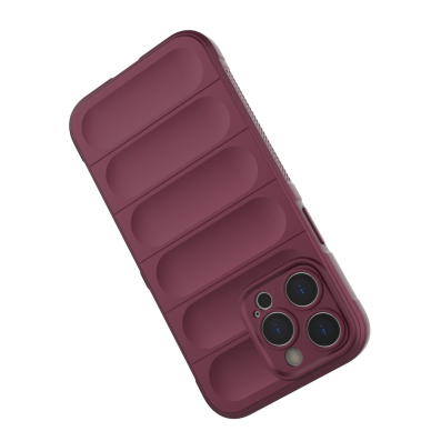 Dėklas Magic Shield iPhone 14 Pro Max Bordo 1