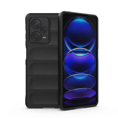 Dėklas Magic Shield Xiaomi Redmi Note 12 Pro+ flexible armored cover Juodas