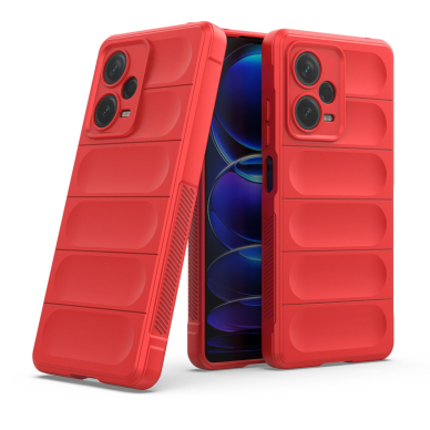 Dėklas Magic Shield Xiaomi Redmi Note 12 Pro+ flexible armored cover Raudonas 11