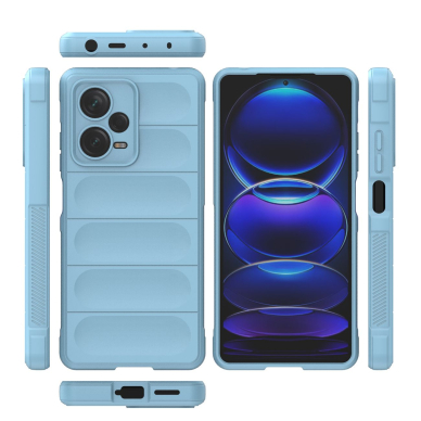 Dėklas Magic Shield Xiaomi Redmi Note 12 Pro+ flexible armored cover Žydras 3