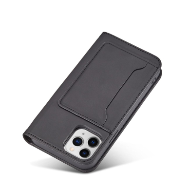 Dėklas Magnet Card Case for iPhone 12 Juodas 14