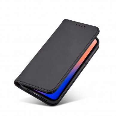 Dėklas Magnet Card Case for iPhone 12 Pro Juodas 5