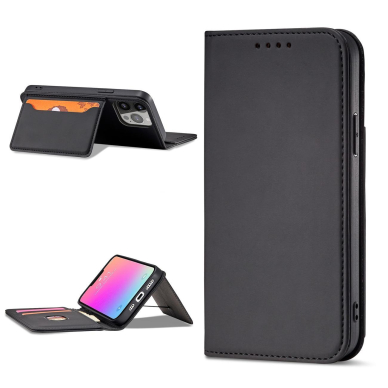 Dėklas Magnet Card Case for iPhone 13 Pro Juodas 11