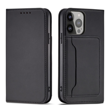 Dėklas Magnet Card Case for iPhone 13 Pro Max Juodas 14