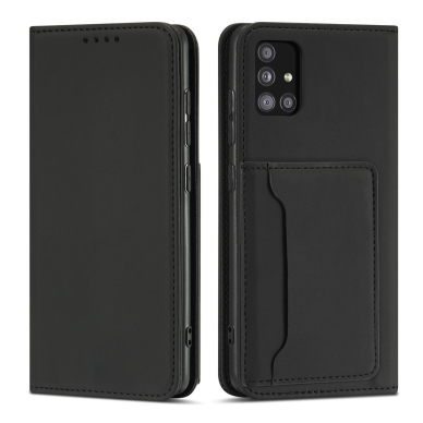 Dėklas Magnet Card Case for Xiaomi Redmi Note 11 Juodas 1