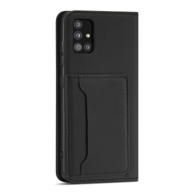 Dėklas Magnet Card Case for Xiaomi Redmi Note 11 Juodas 15