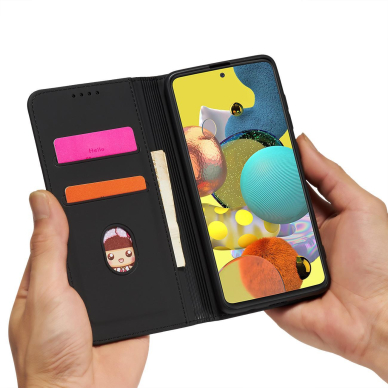 Dėklas Magnet Card Case for Xiaomi Redmi Note 11 Juodas 19