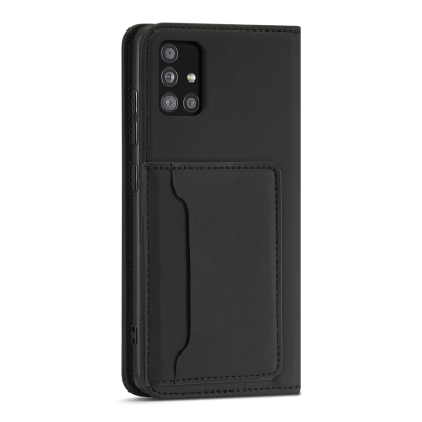 Dėklas Magnet Card Case For Xiaomi Redmi Note 11 Pro Juodas 11